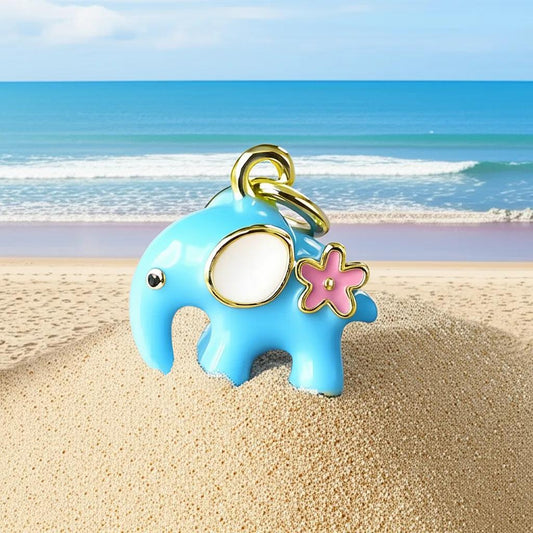 'Etty' the elephant ~ 18Kt gold charm pendant