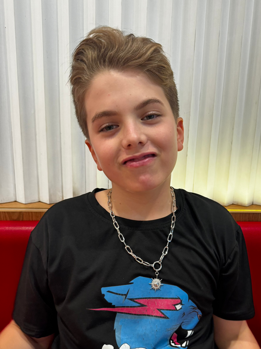 Cool Kids 'You Are My Sun' Silver Necklace