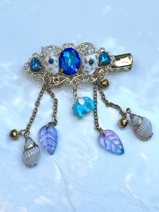 Etty's Ocean's Jewel - Genuine Gold Hair Accessory