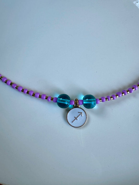 Mens Japanese Beaded Necklace - Made to order