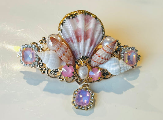 'Sirens Treasure' - Genuine Gold Hair Clip