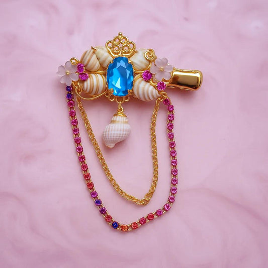 'Sirens Starlight' - Genuine Gold Hair Accessory