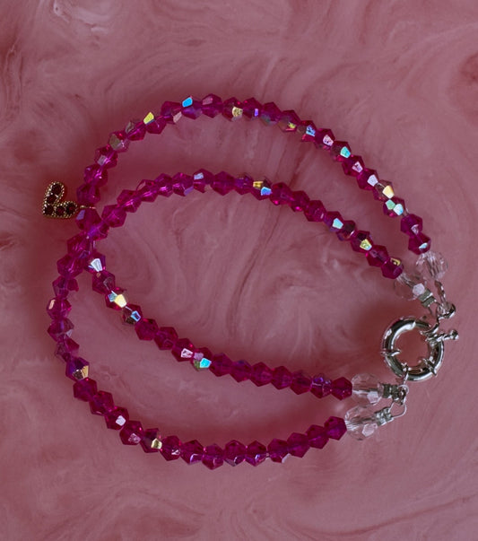 🍒 Cherry Dreams Bracelet 🍒feat. Platinum Silver