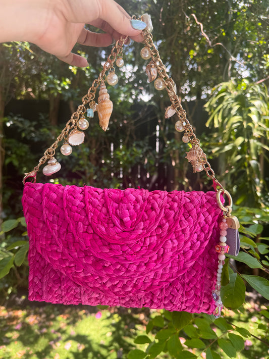 Seashell Fantasy Handbag ~ featuring 14 carat gold Etty charm