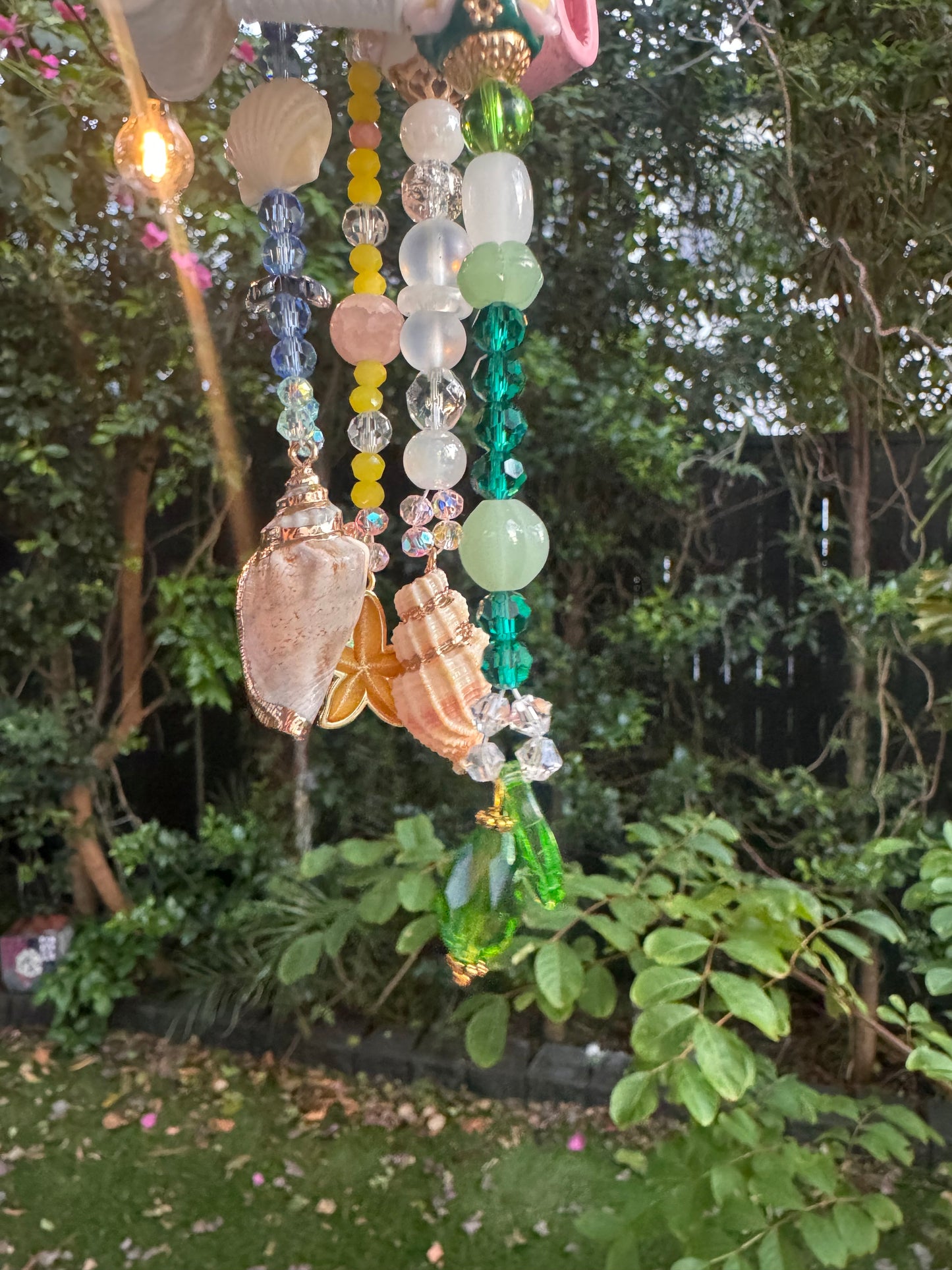 Handmade Bag Charm with Genuine Swarovski Crystals