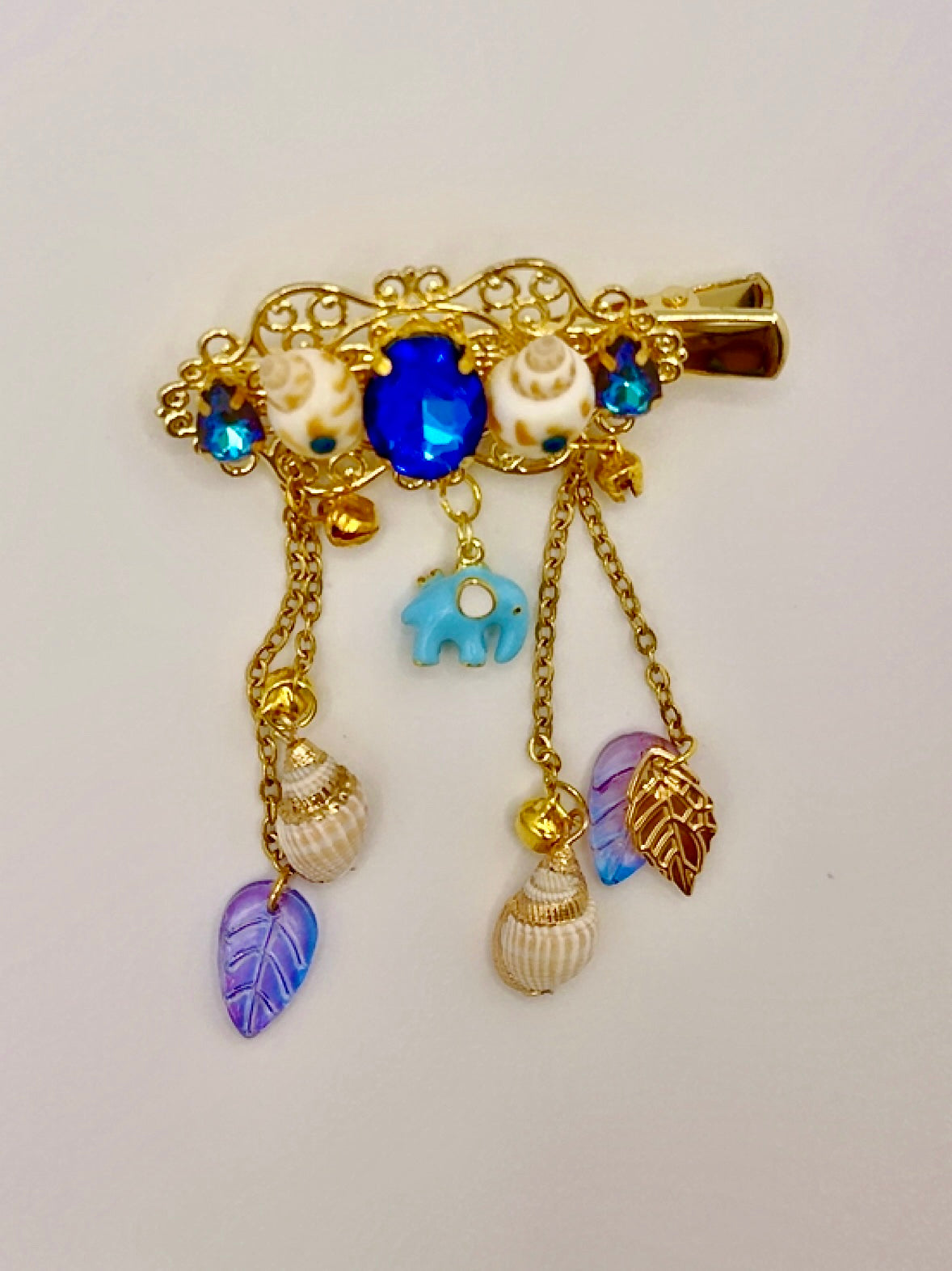 Etty's Ocean's Jewel - Genuine Gold Hair Accessory