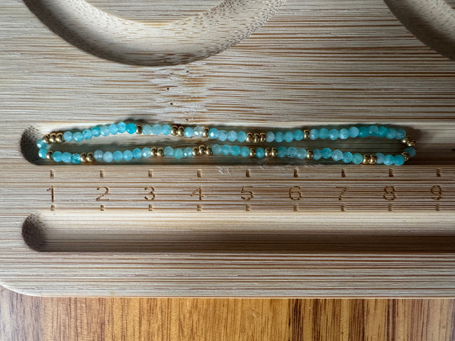 エメラルドグリーンクリスタルブレスレット、ロンデルロジウムメッキ925スターリングシルバーヨーロピアンビーズ