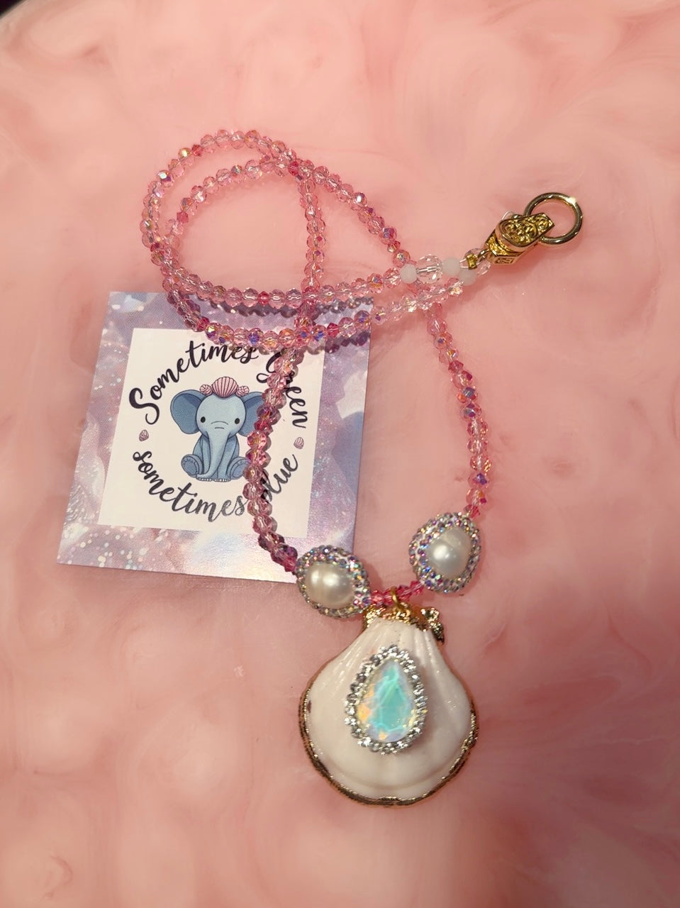'The Dream Necklace' - Handmade Beaded Necklace Ft. Genuine Pearls & Swarovski Crystals
