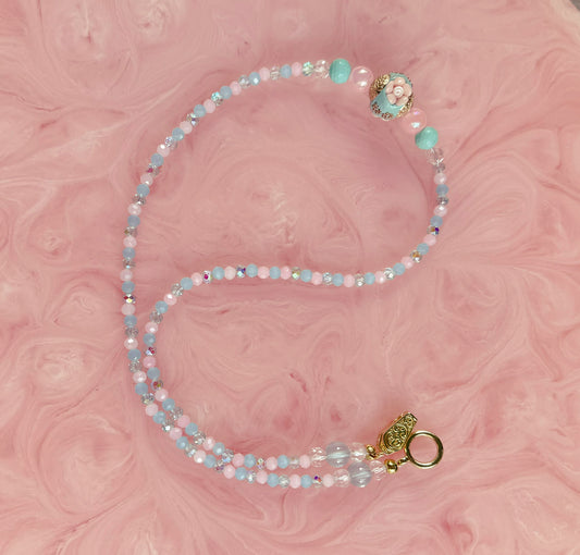 Rose Petal ~ Handmade Beaded Necklace