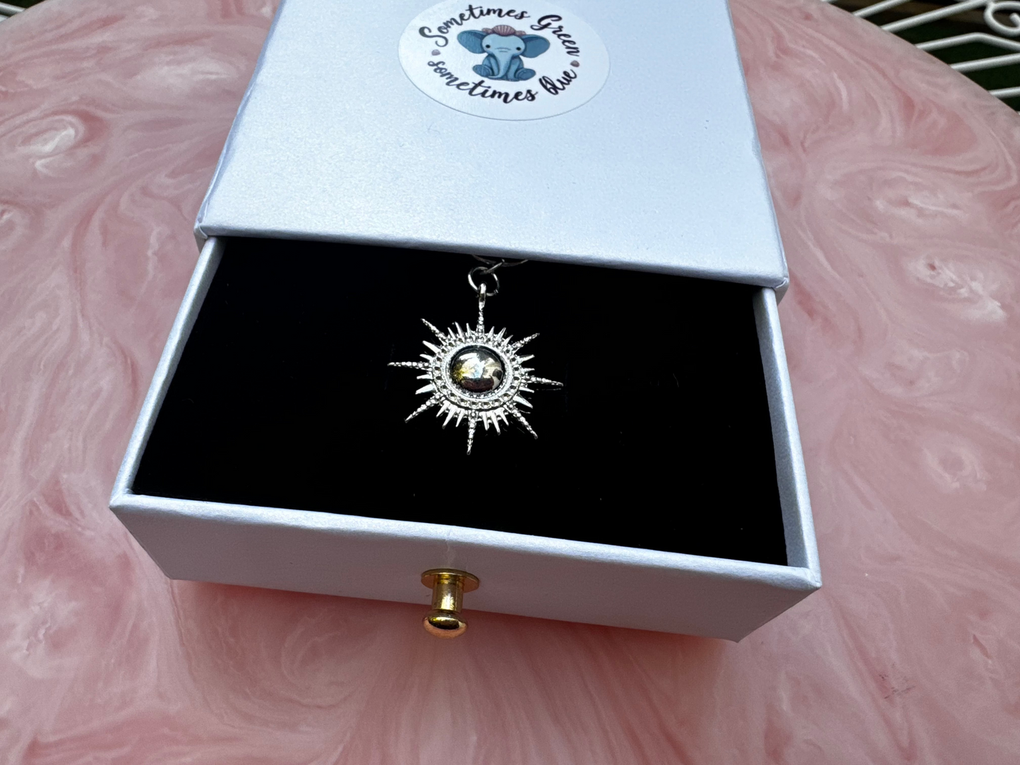 Cool Kids 'You Are My Sun' Silver Necklace