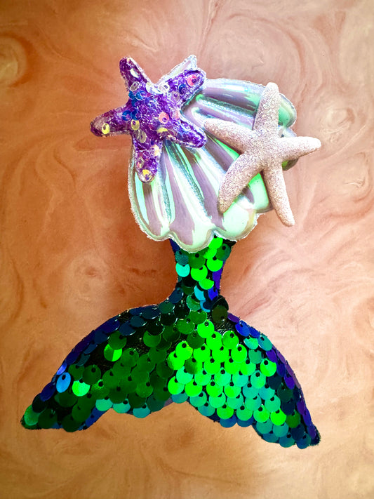 Kids Large Mermaid Hair Accessory