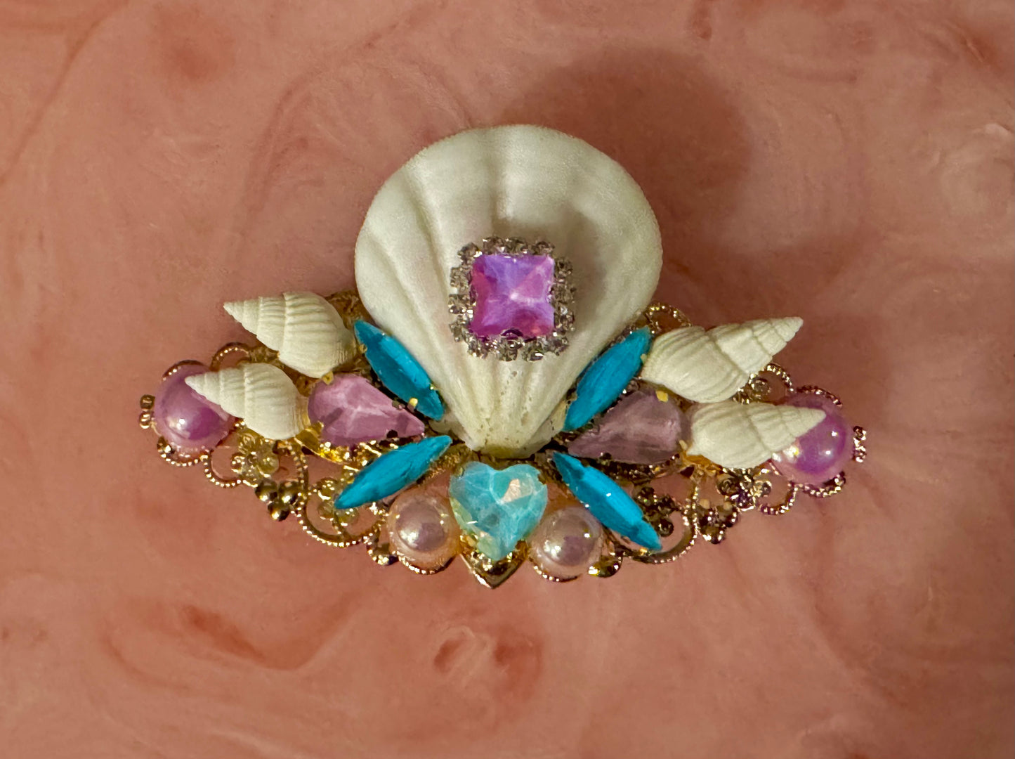 'Oceans Lullaby' - Handmade Hair Accessory