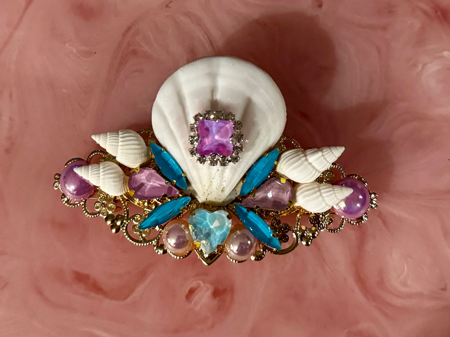 'Oceans Lullaby' - Handmade Hair Accessory