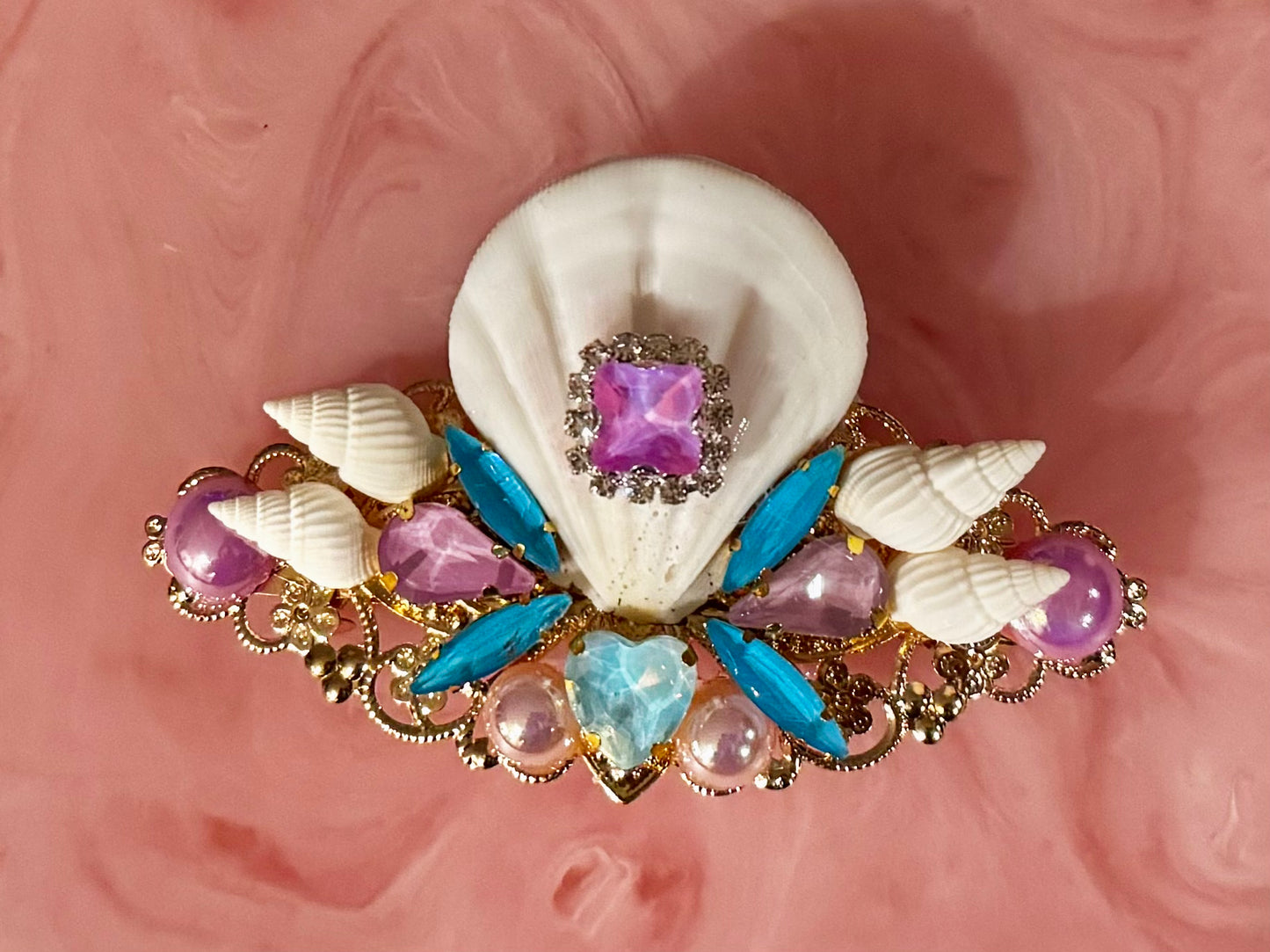 'Oceans Lullaby' - Handmade Hair Accessory