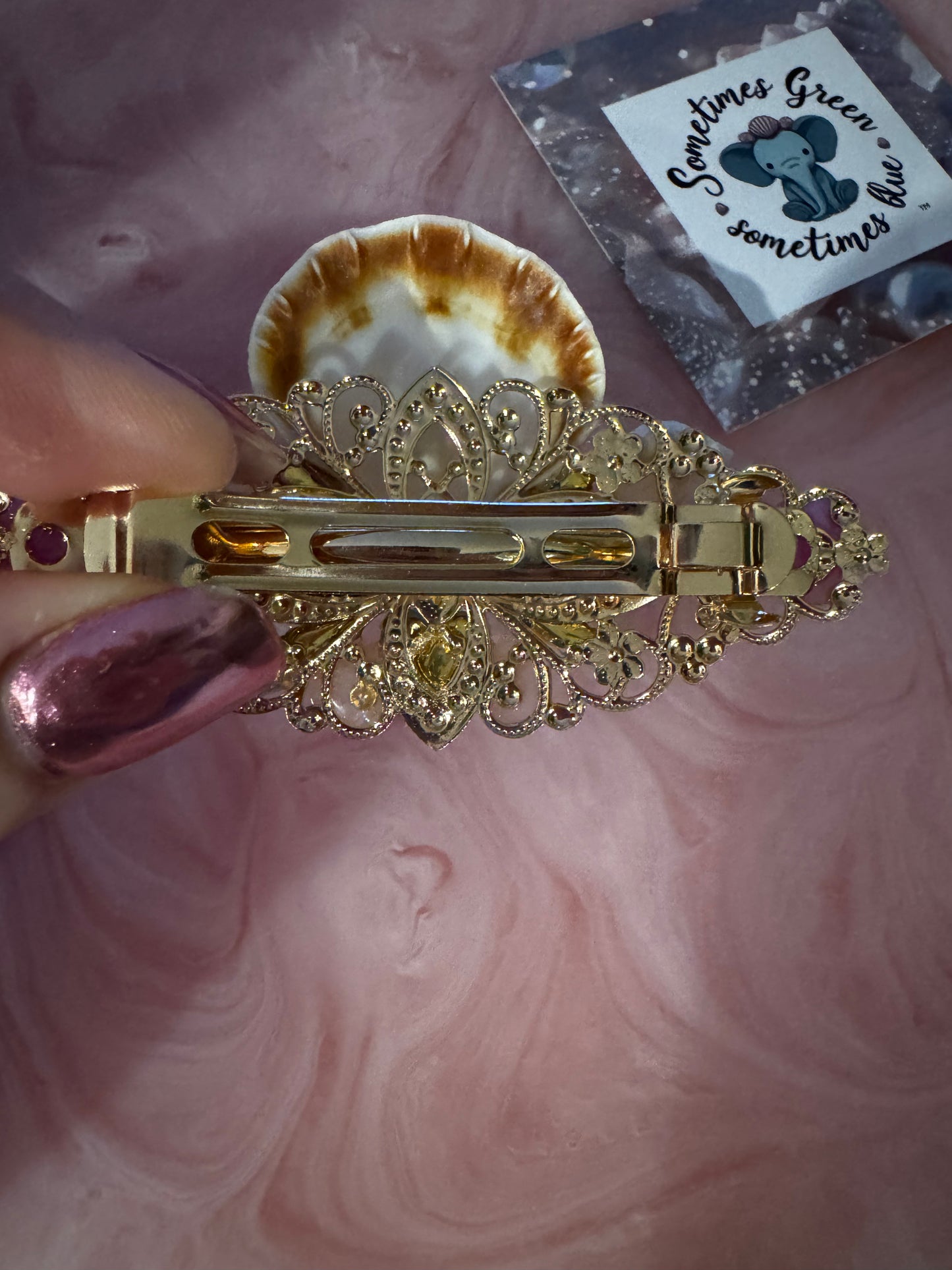 'Oceans Lullaby' - Handmade Hair Accessory