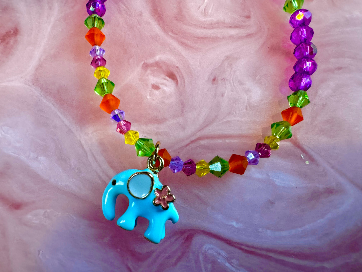 'Carnival Tide' - Handmade Necklace ft. Sparkling Czech Crystals