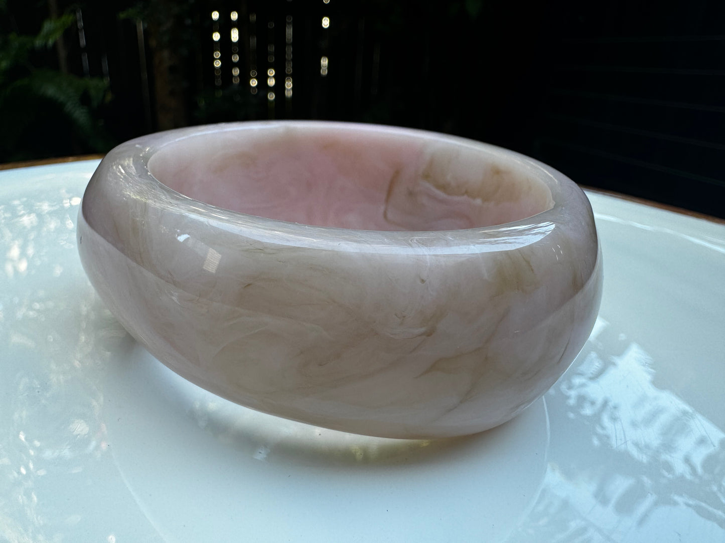 Resin Bangles - Bright Pink, Light Pink, Purple, Sand