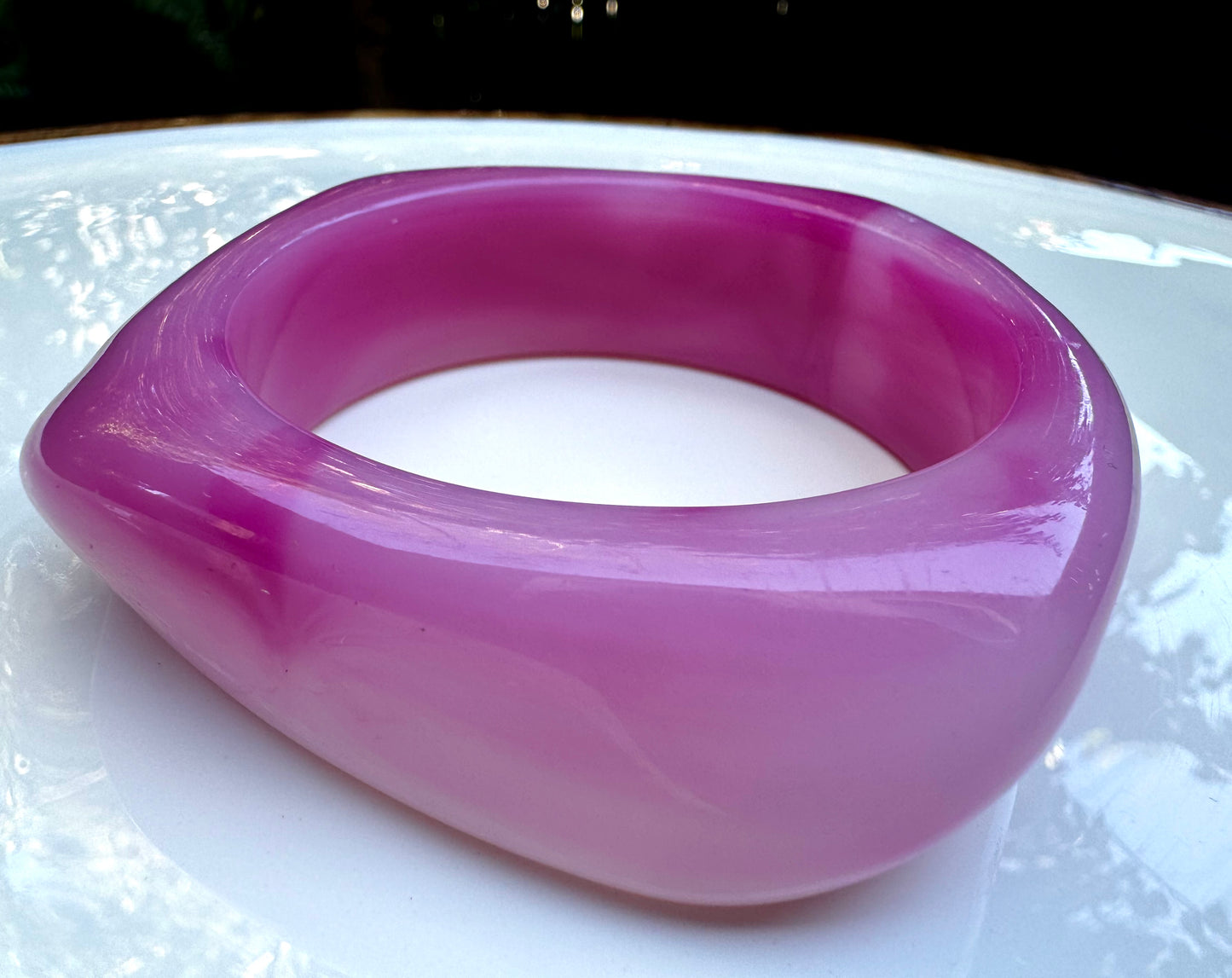 Resin Bangles - Bright Pink, Light Pink, Purple, Sand