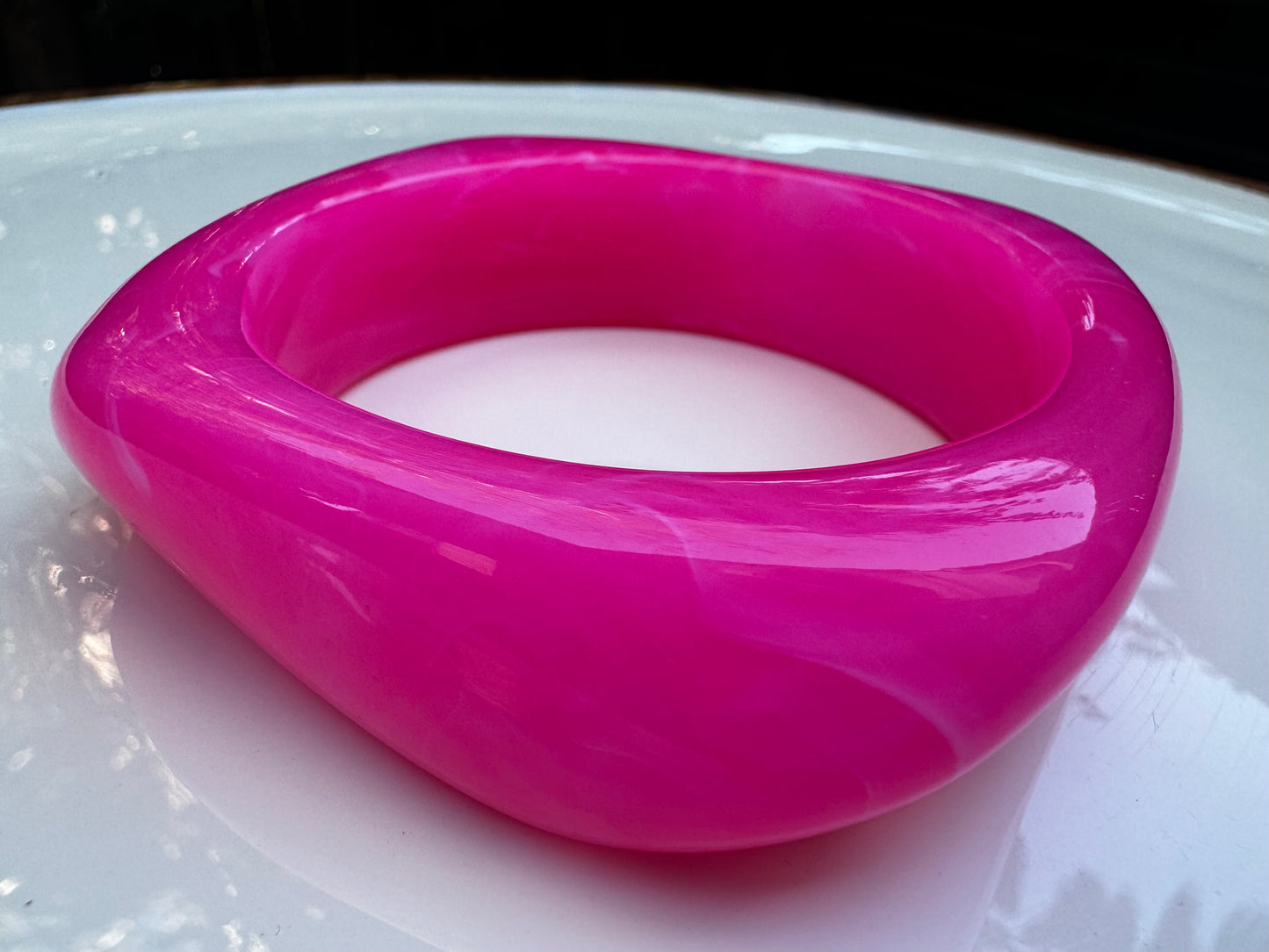 Resin Bangles - Bright Pink, Light Pink, Purple, Sand
