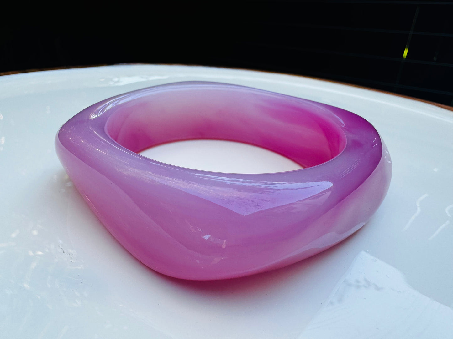 Resin Bangles - Bright Pink, Light Pink, Purple, Sand