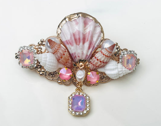 'Sirens Treasure' - Genuine Gold Hair Clip