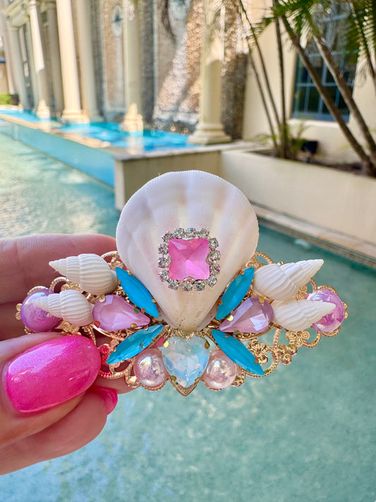 'Oceans Lullaby' - Handmade Hair Accessory