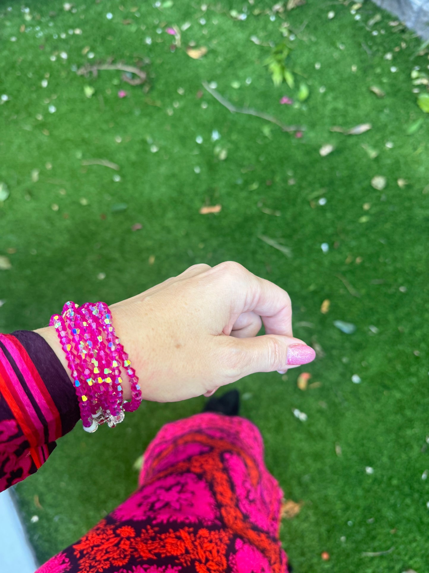 エメラルドグリーンクリスタルブレスレット、ロンデルロジウムメッキ925スターリングシルバーヨーロピアンビーズ