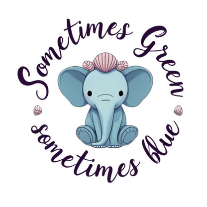 Aquamarine Drift ~ Rhodium Plated 925 Sterling Silver Pendant Necklace