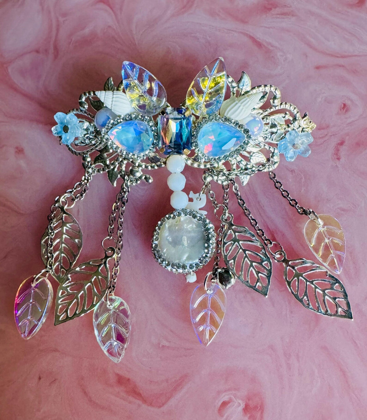 Padmé Amidala Inspired Silver Goddess Hair Accessory