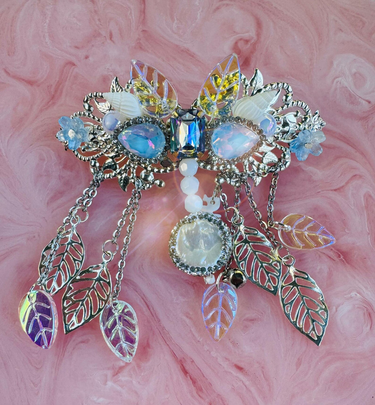 Padmé Amidala Inspired Silver Goddess Hair Accessory
