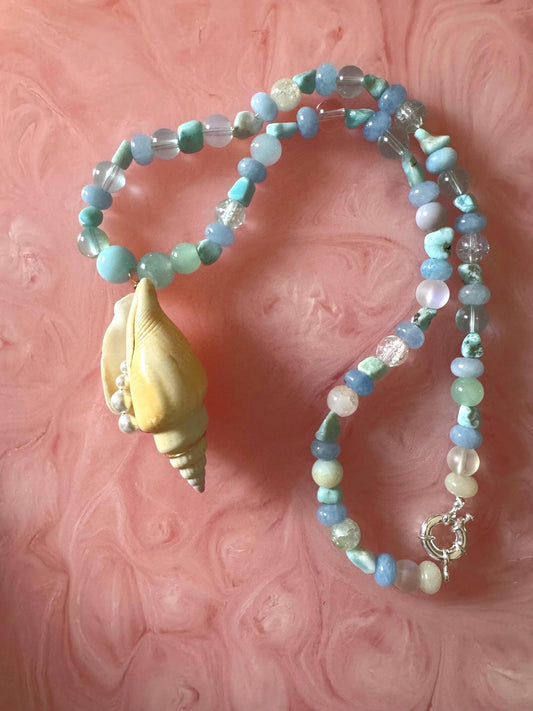 Ocean Relic Statement Necklace