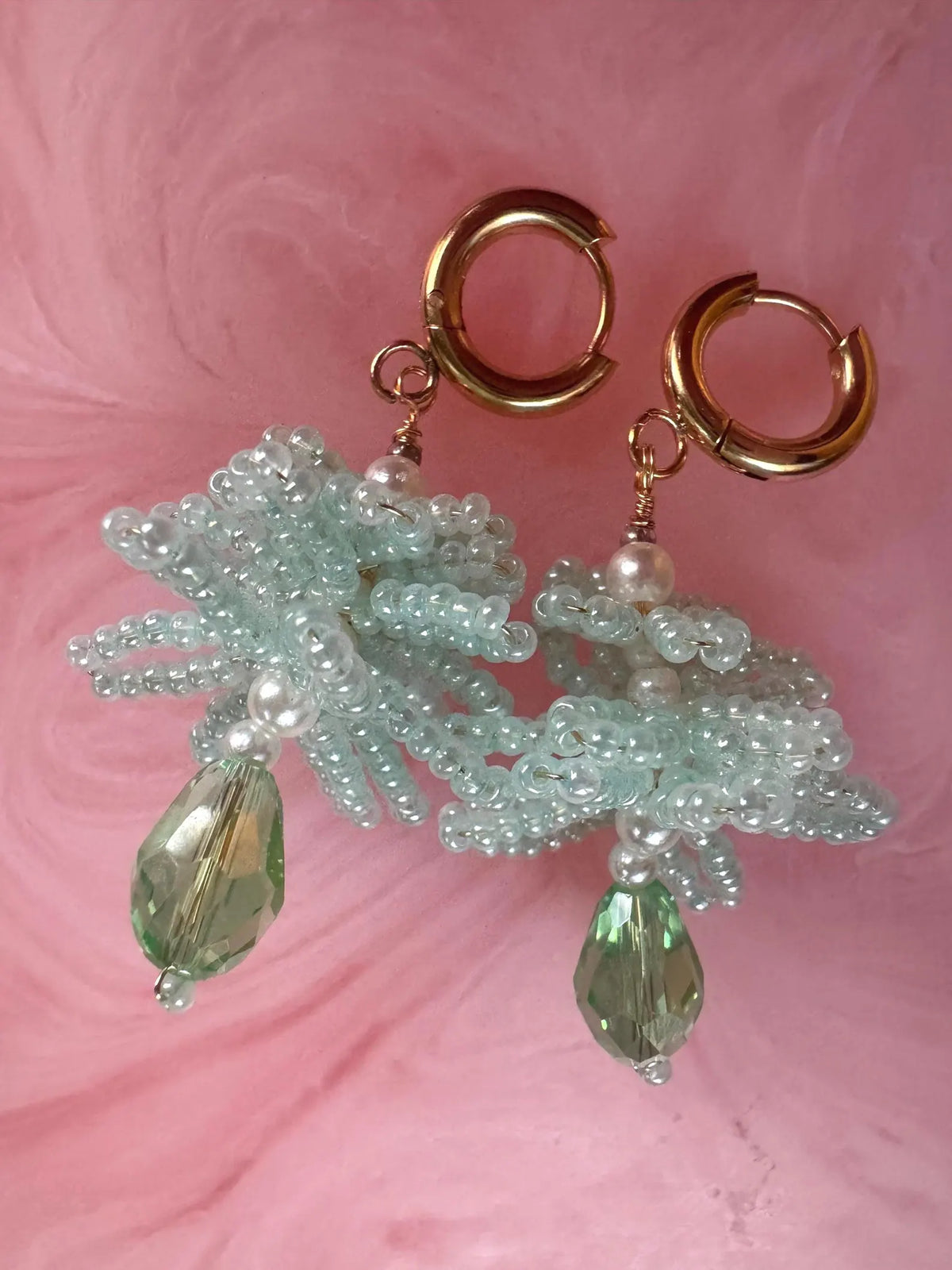 Sea Mist Bloom Earrings