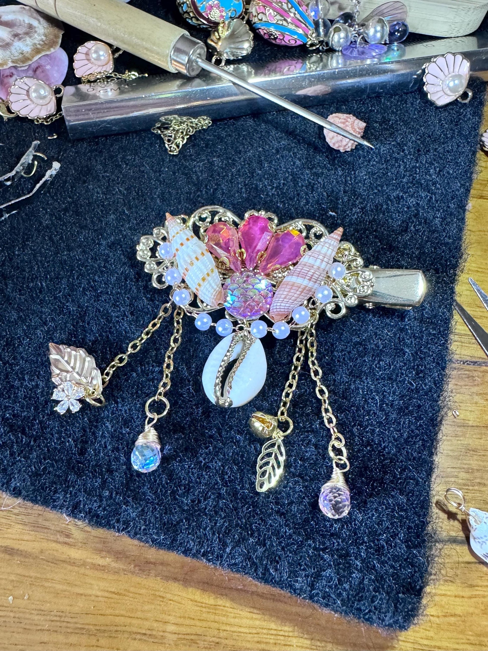 Handmade Arabian Nights Hairclip