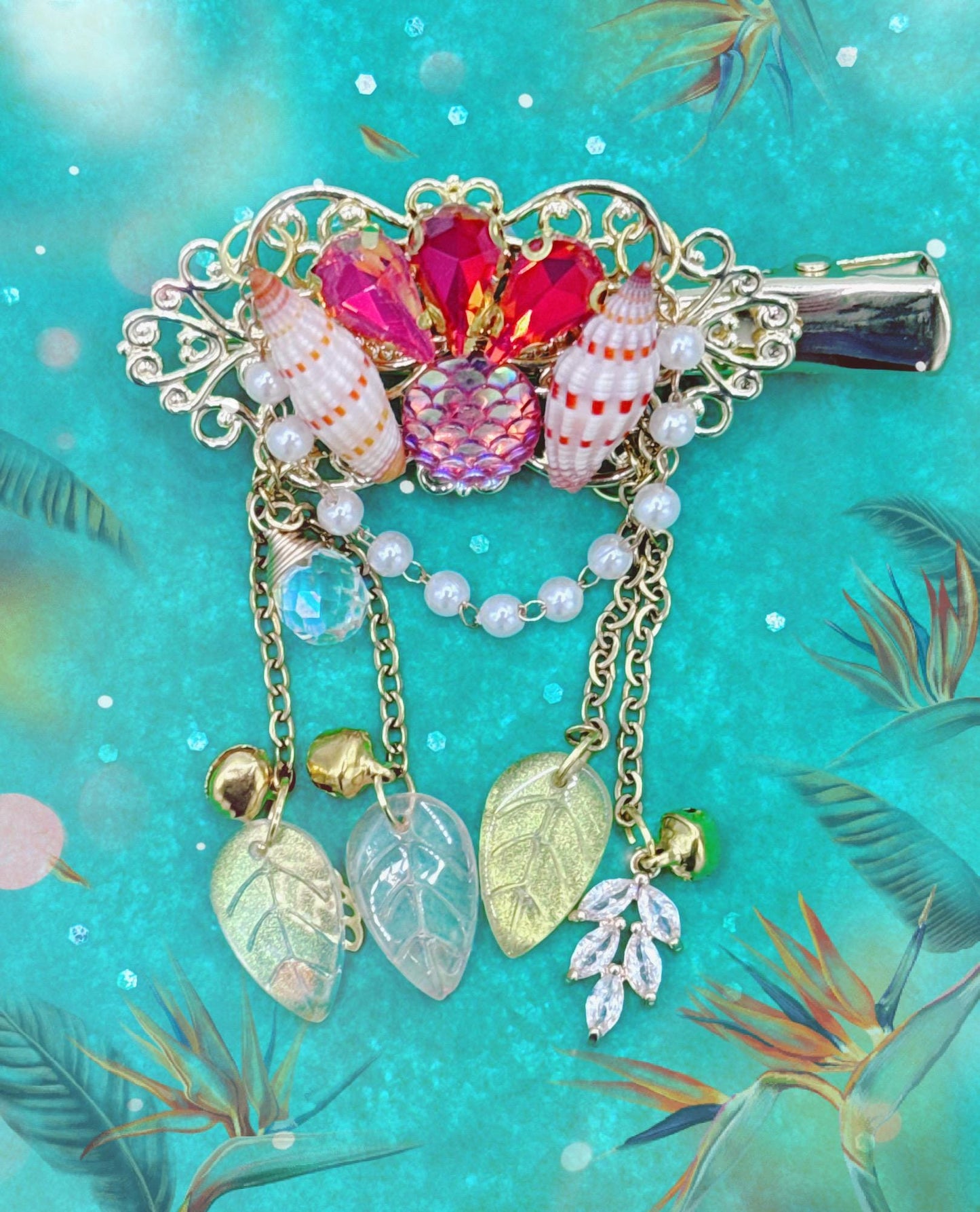 Handmade Arabian Nights Hairclip