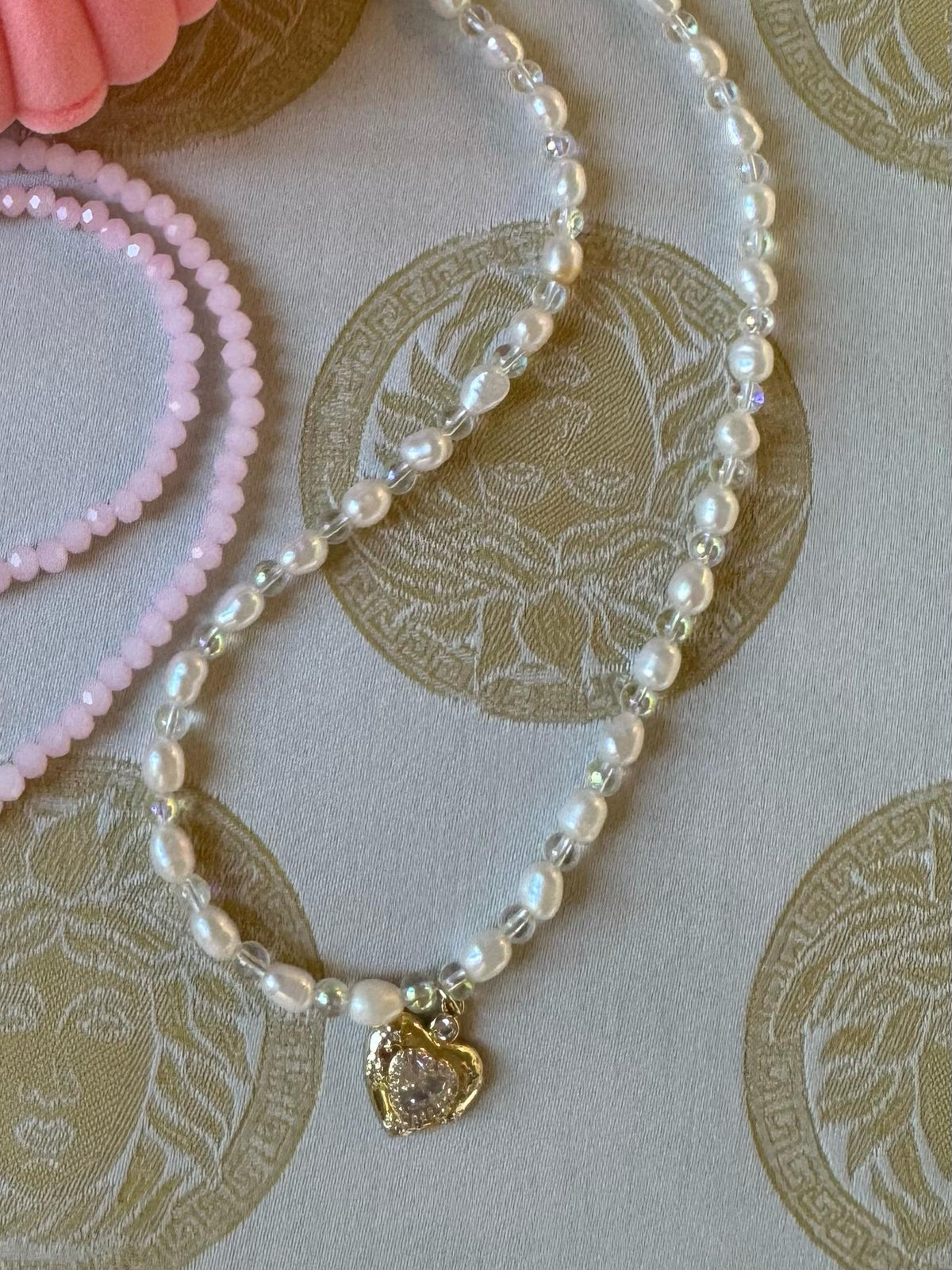 The Mermaid’s Heart Pearl Necklace