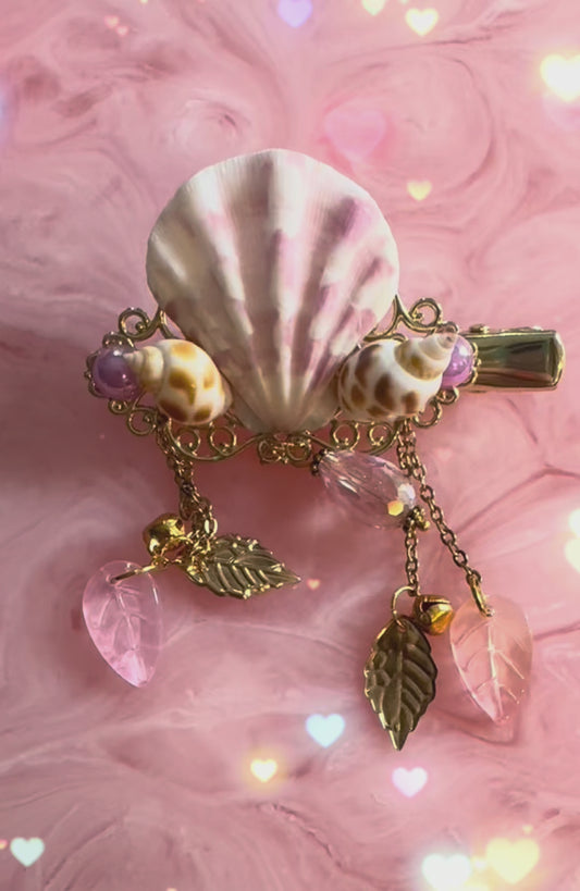 'Sirens Jewels' - Genuine Gold Hair Clip